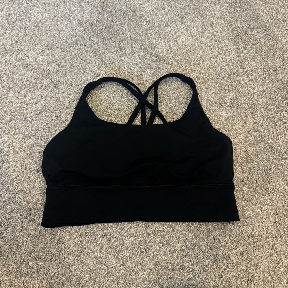 Black Lululemon Sports Bra size 10